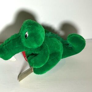 Kellytoy Green Plush Alligator for Reptile Pets